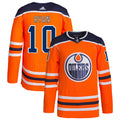 Derek Ryan Edmonton Oilers Home Authentic Pro Jersey - Orange
