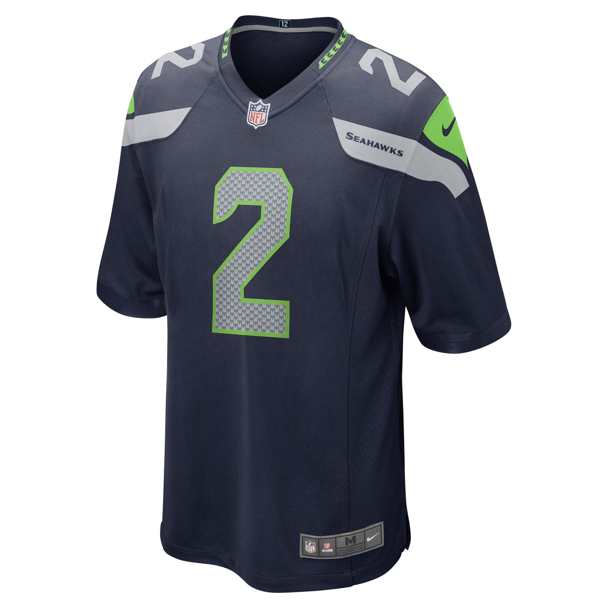 D.J. Reed Seattle Seahawks Player Game Jersey - College Navy