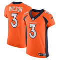 Russell Wilson Denver Broncos Vapor Elite Jersey - Orange