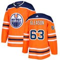 Ben Gleason Edmonton Oilers Authentic Jersey - Orange