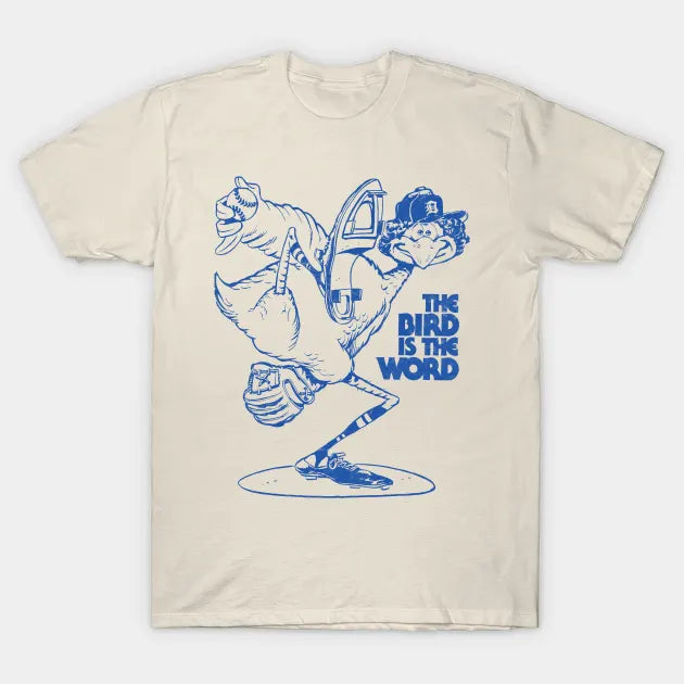 Detroit Tigers / Mark The Bird Fidrych 70S Retro Fan Design T-Shirt