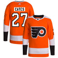Noah Cates Philadelphia Flyers Home Primegreen Authentic Pro Jersey - Orange