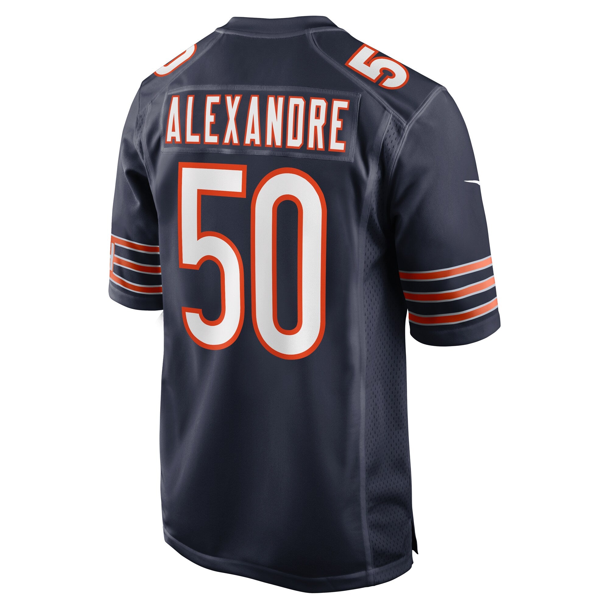 Deslin Alexandre Chicago Bears Team Game Jersey - ?Navy