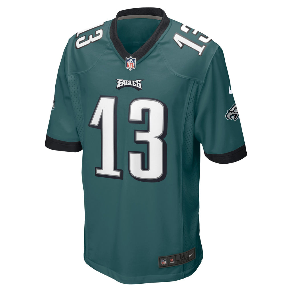 Travis Fulgham Philadelphia Eagles Game Jersey - Midnight Green