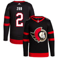 Artem Zub Ottawa Senators Home Primegreen Authentic Pro Jersey - Black