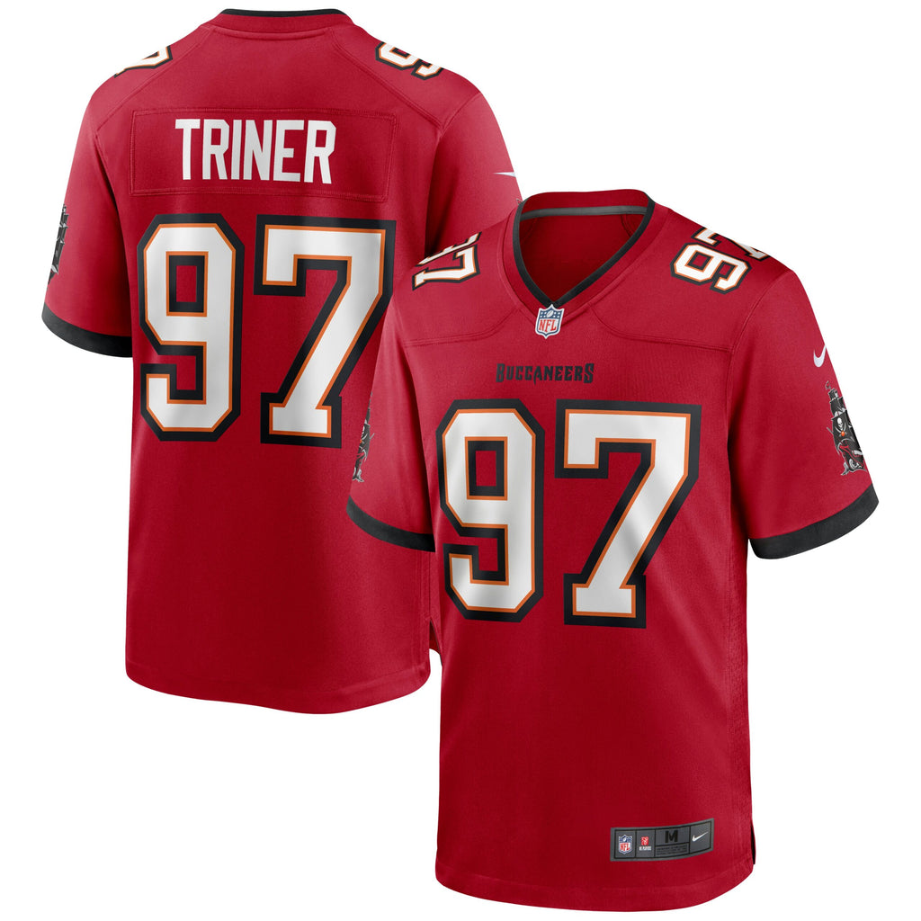 Zach Triner Tampa Bay Buccaneers Game Jersey - Red