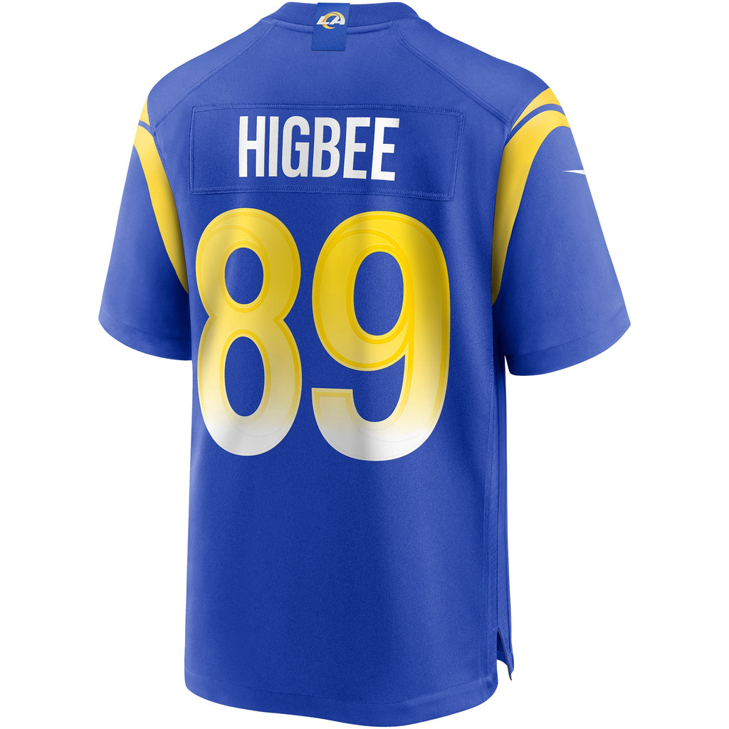 Tyler Higbee Los Angeles Rams Game Player Jersey - Royal