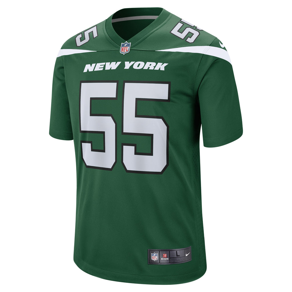 Chazz Surratt New York Jets Game Player Jersey - Gotham Green