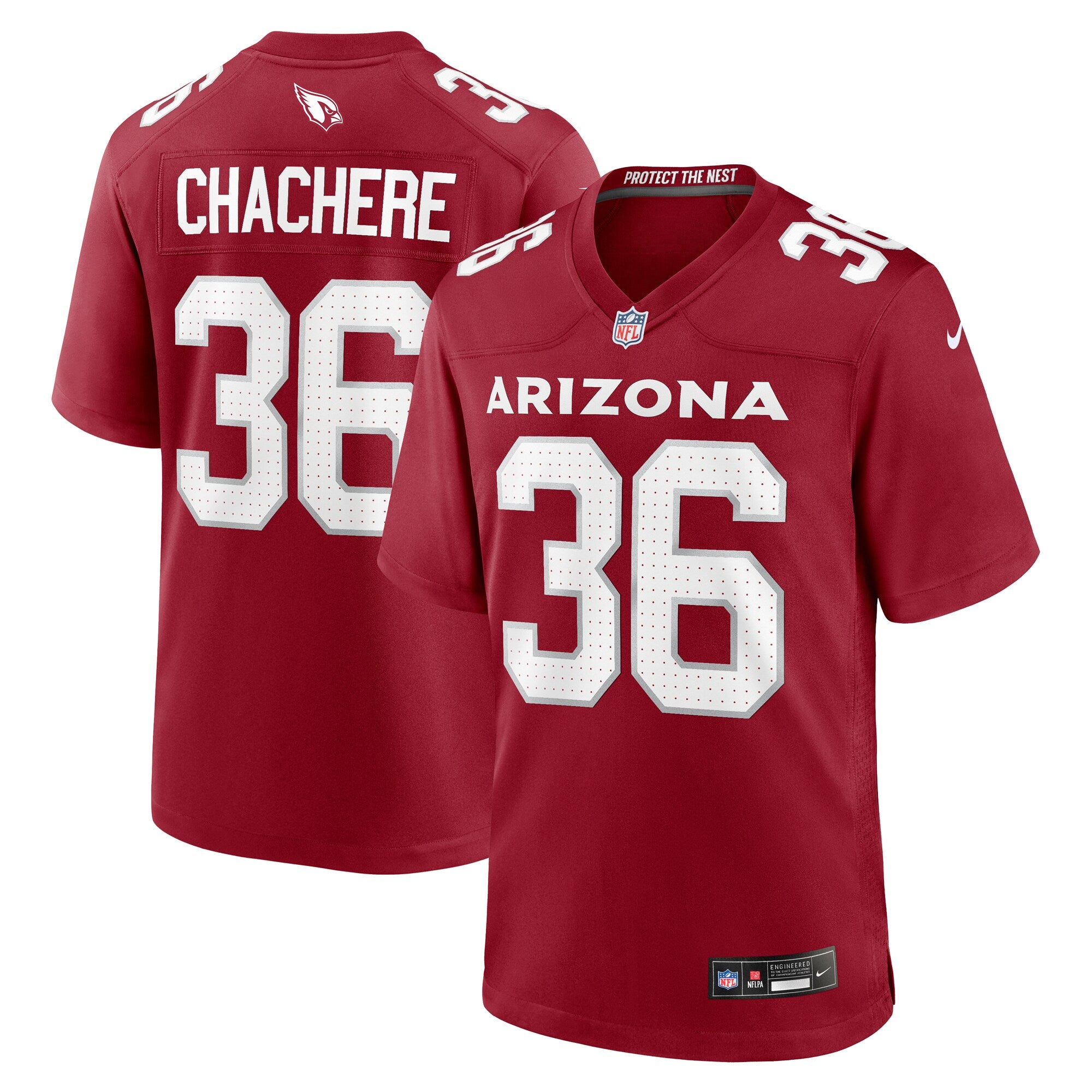 Andre Chachere Arizona Cardinals Team Game Jersey - ?Cardinal