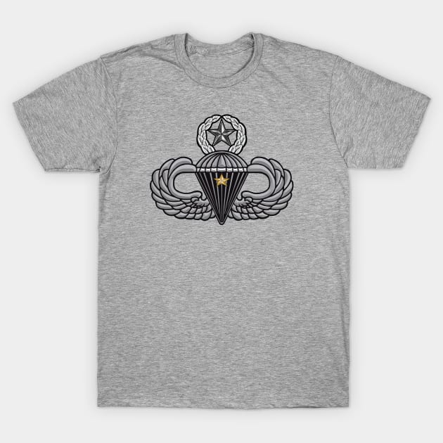 Army Master Parachutist 1 Star T-Shirt