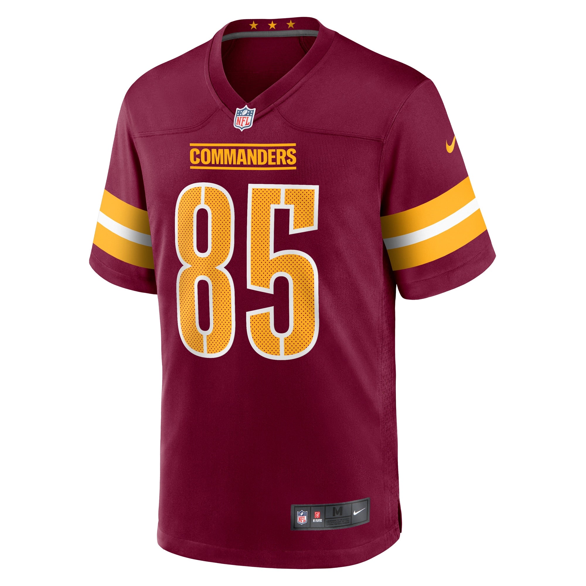 Cole Turner Washington Commanders Player Game Jersey - Burgundy