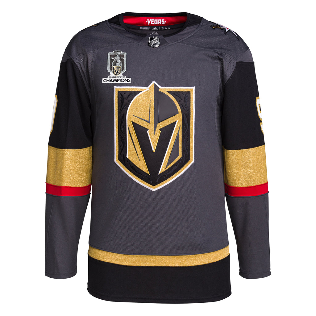 Jack Eichel Vegas Golden Knights 2023 Stanley Cup Champions Authentic Alternate Player Jersey - Gray