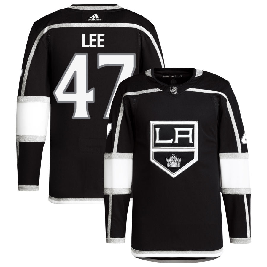 Andre Lee Los Angeles Kings Home Primegreen Authentic Pro Jersey - Black