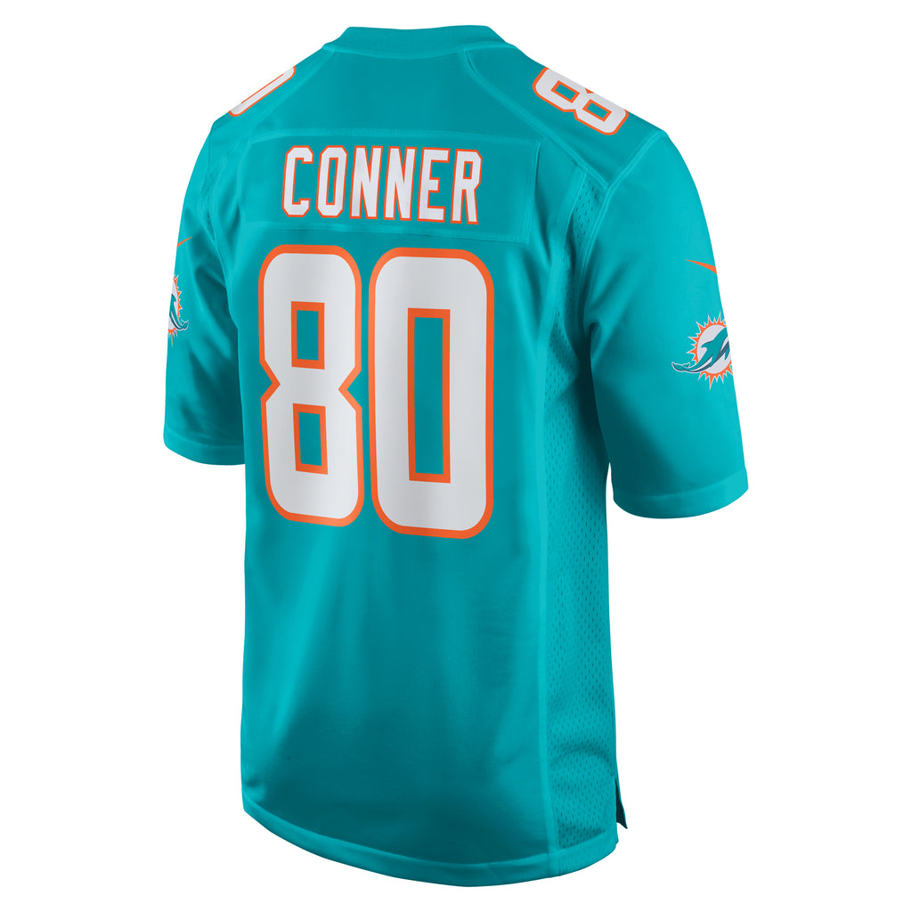 Tanner Conner Miami Dolphins Home Game Player Jersey - Aqua