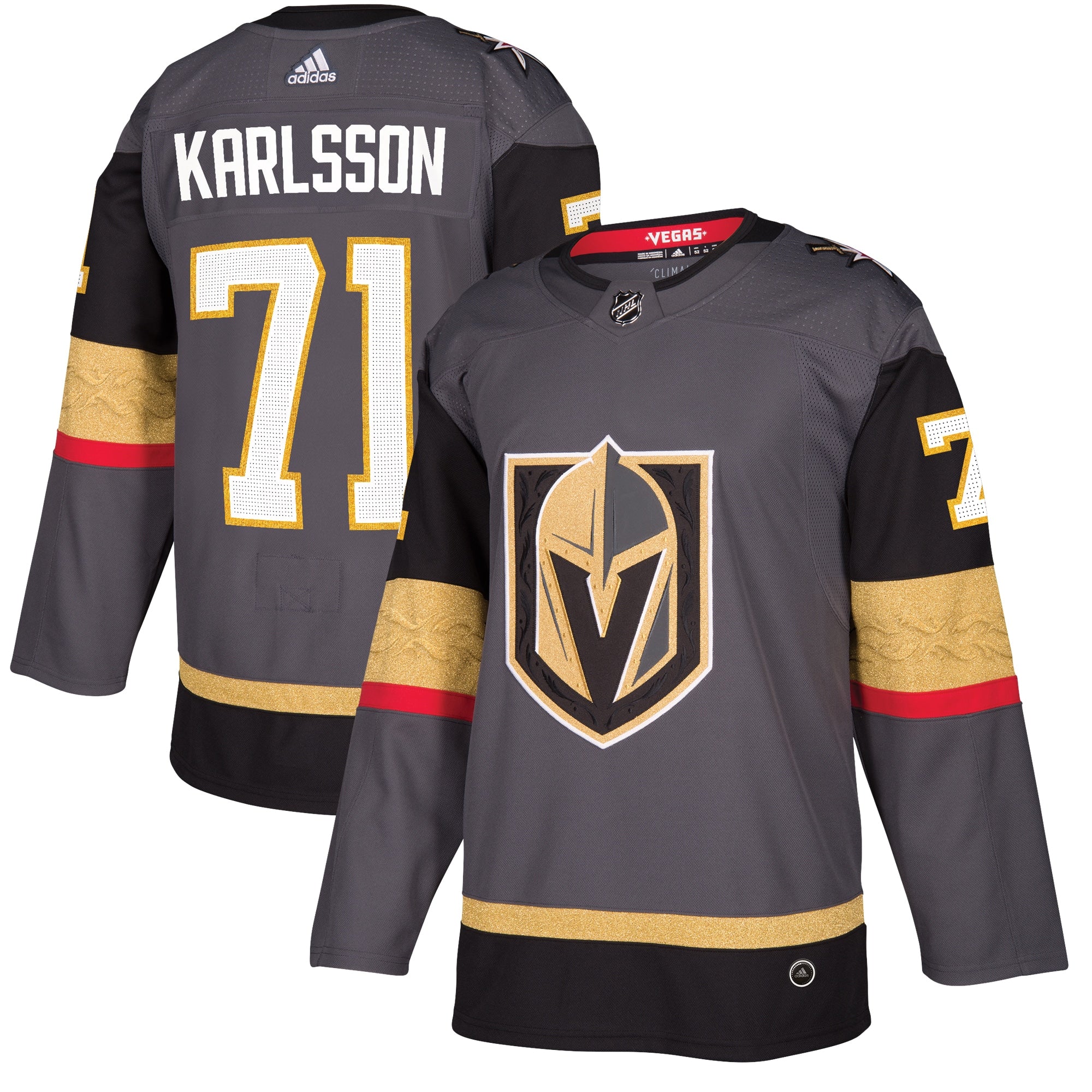 William Karlsson Vegas Golden Knights Alternate Authentic Player Jersey - Gray