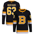 Brad Marchand Boston Bruins Alternate Primegreen Authentic Pro Jersey - Black