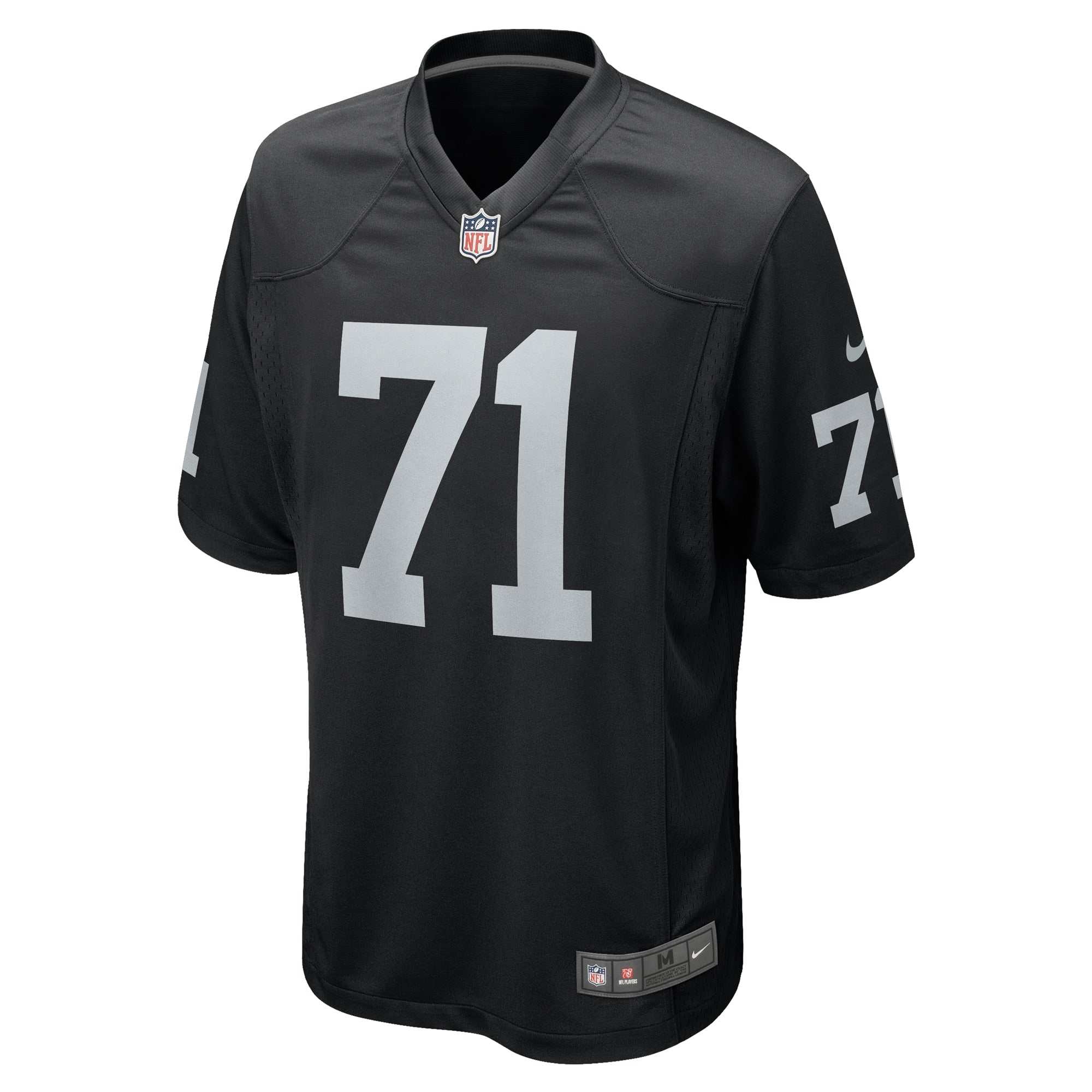 Justin Herron Las Vegas Raiders Team Game Jersey - ?Black