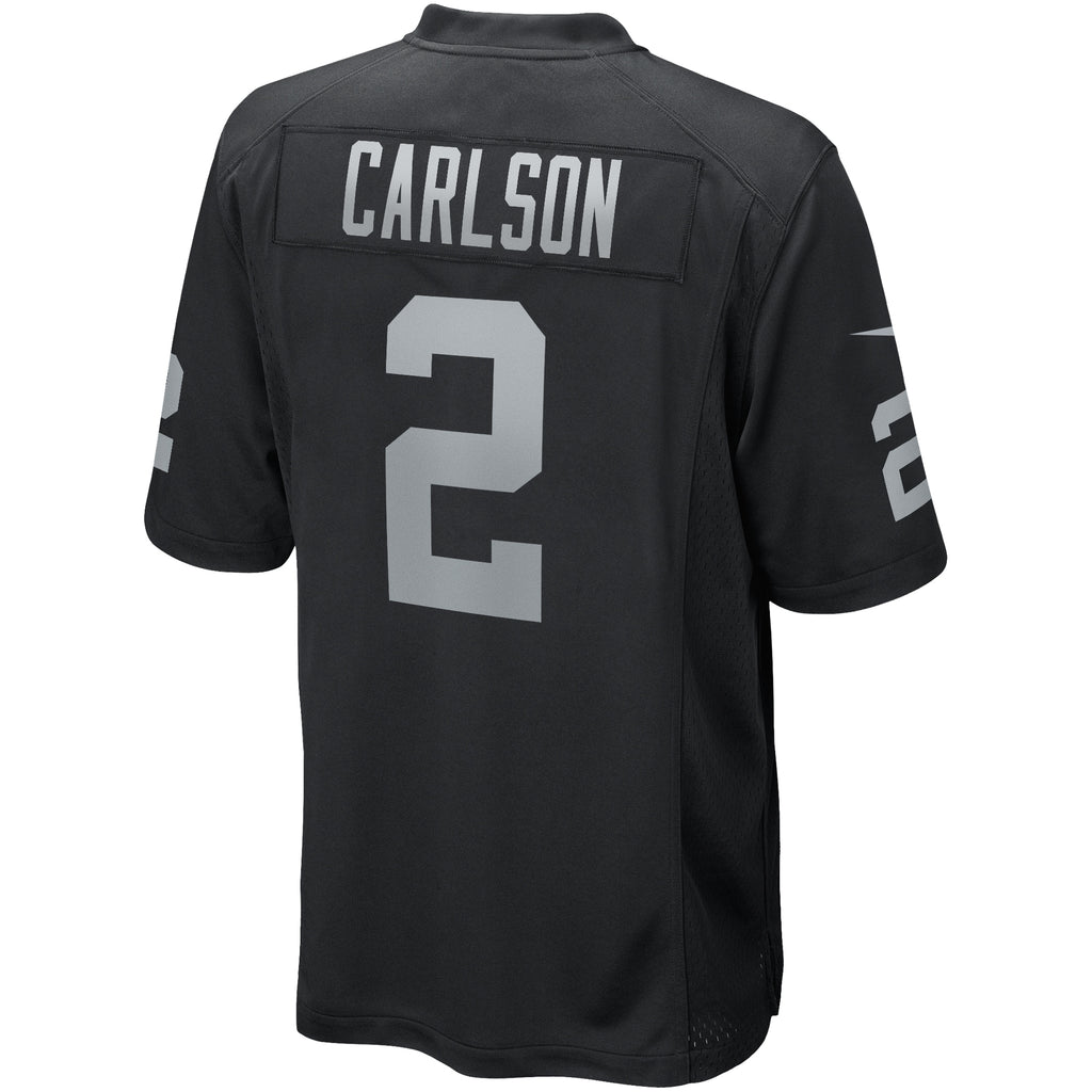 Daniel Carlson Las Vegas Raiders Game Player Jersey - Black