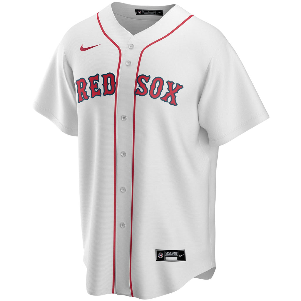 Boston Red Sox Home Replica Custom Jersey - White