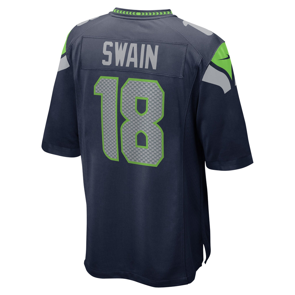 Freddie Swain Seattle Seahawks Game Jersey - College Navy