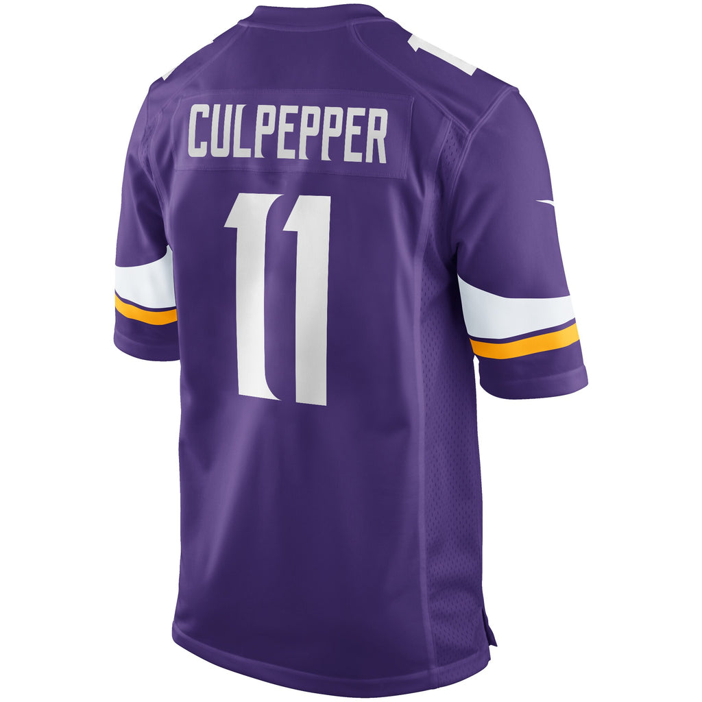 Daunte Culpepper Minnesota Vikings Game Retired Player Jersey - Purple