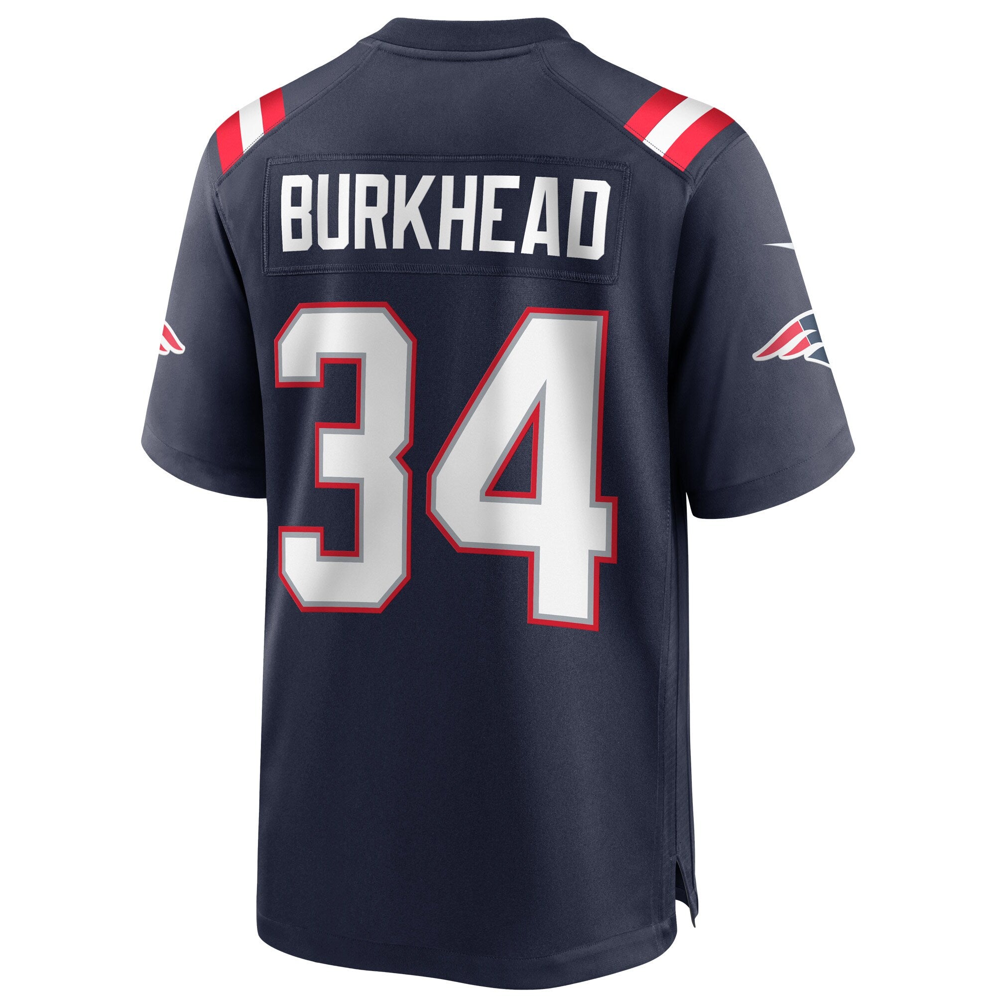Rex Burkhead New England Patriots Game Jersey - Navy