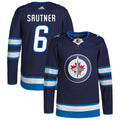 Ashton Sautner Winnipeg Jets Home Authentic Pro Jersey - Navy