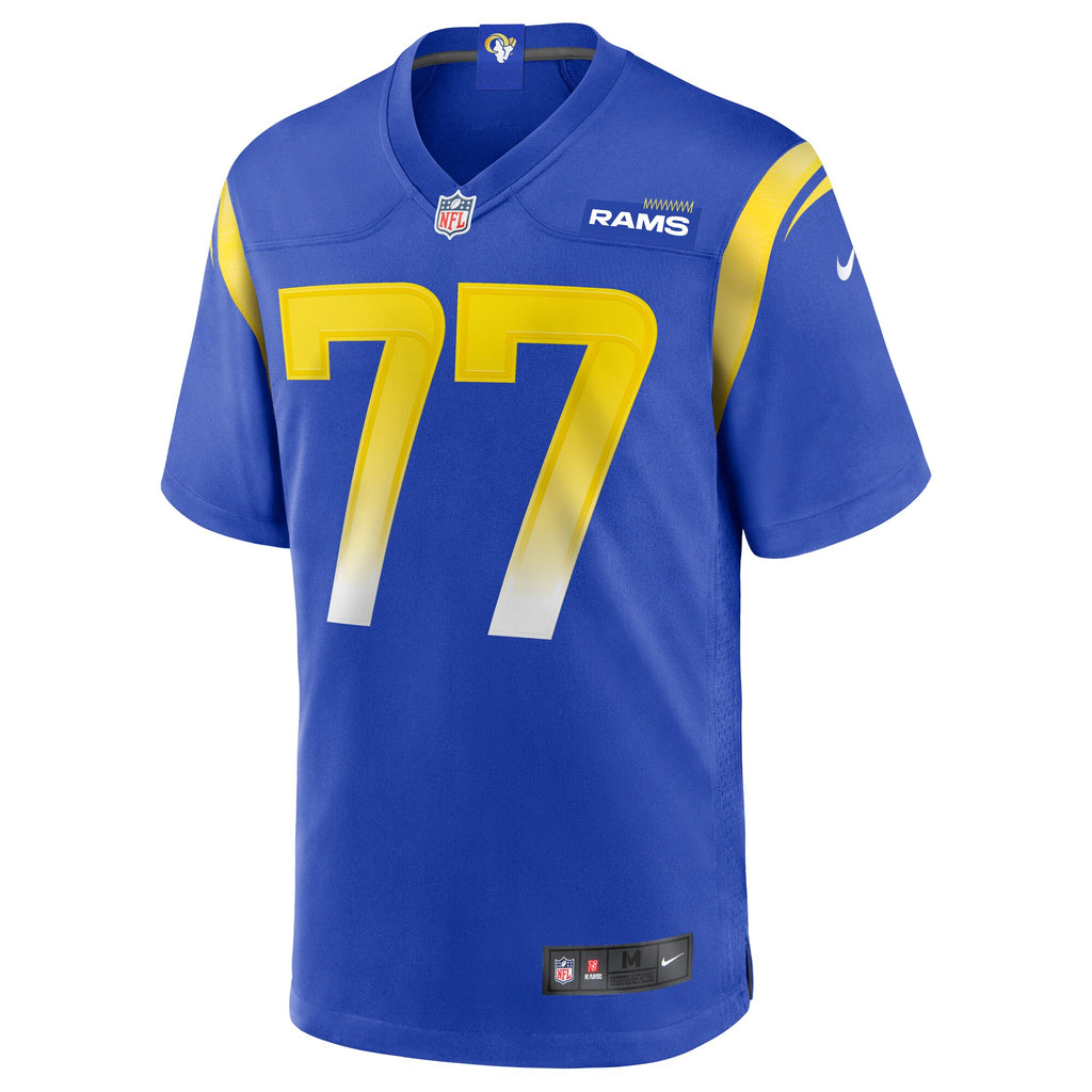 Andrew Whitworth Los Angeles Rams Game Jersey - Royal