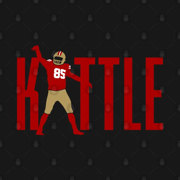 Kittle 85, San Francisco Football Themed Hoodie