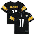 Preschool Chase Claypool Black Pittsburgh Steelers Game Jersey