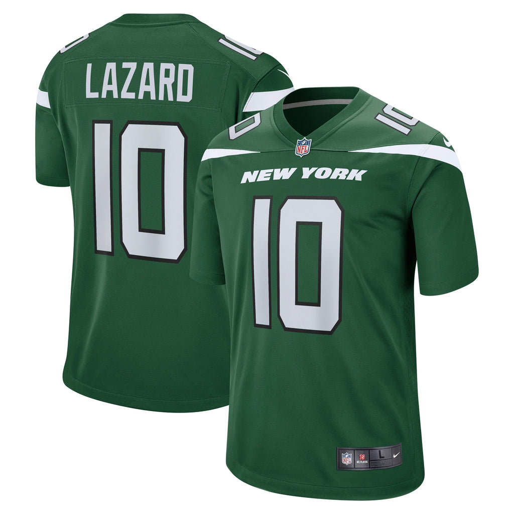 Allen Lazard New York Jets Game Player Jersey - Gotham Green