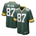 Jordy Nelson Green Bay Packers Retired Game Jersey - Green