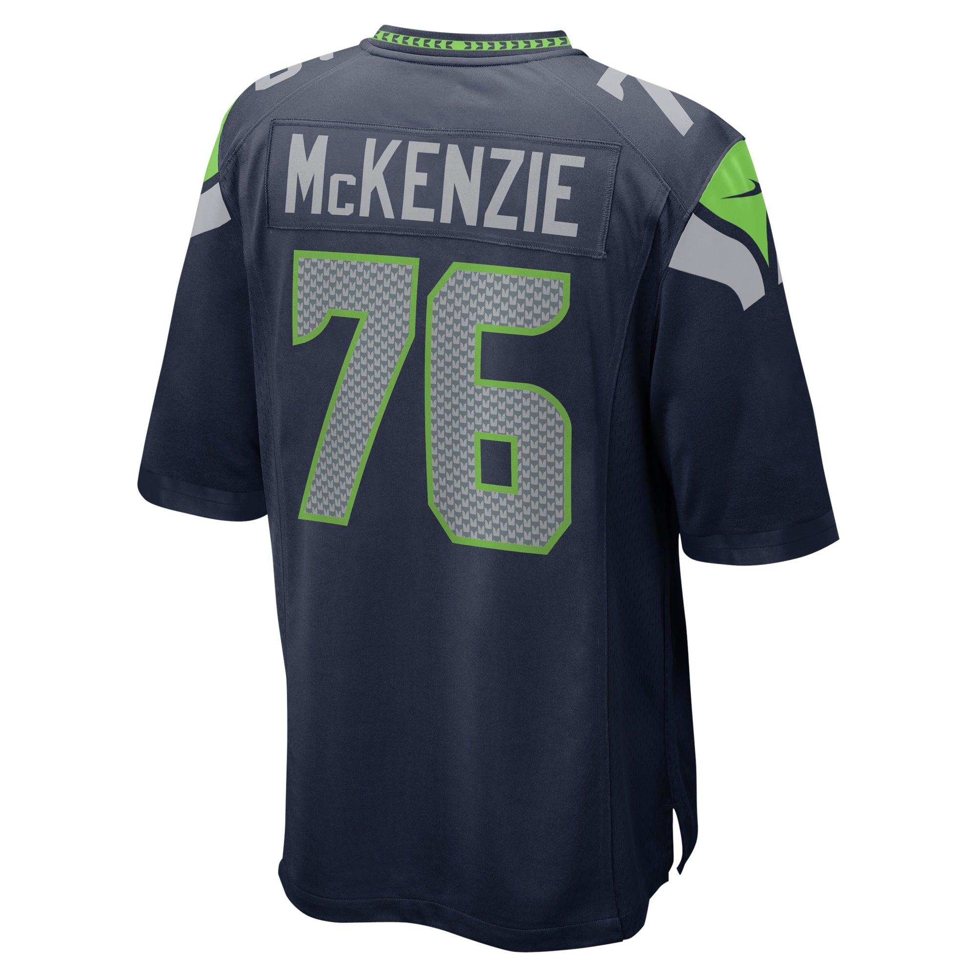 Jalen McKenzie Seattle Seahawks Home Game Player Jersey - College Navy