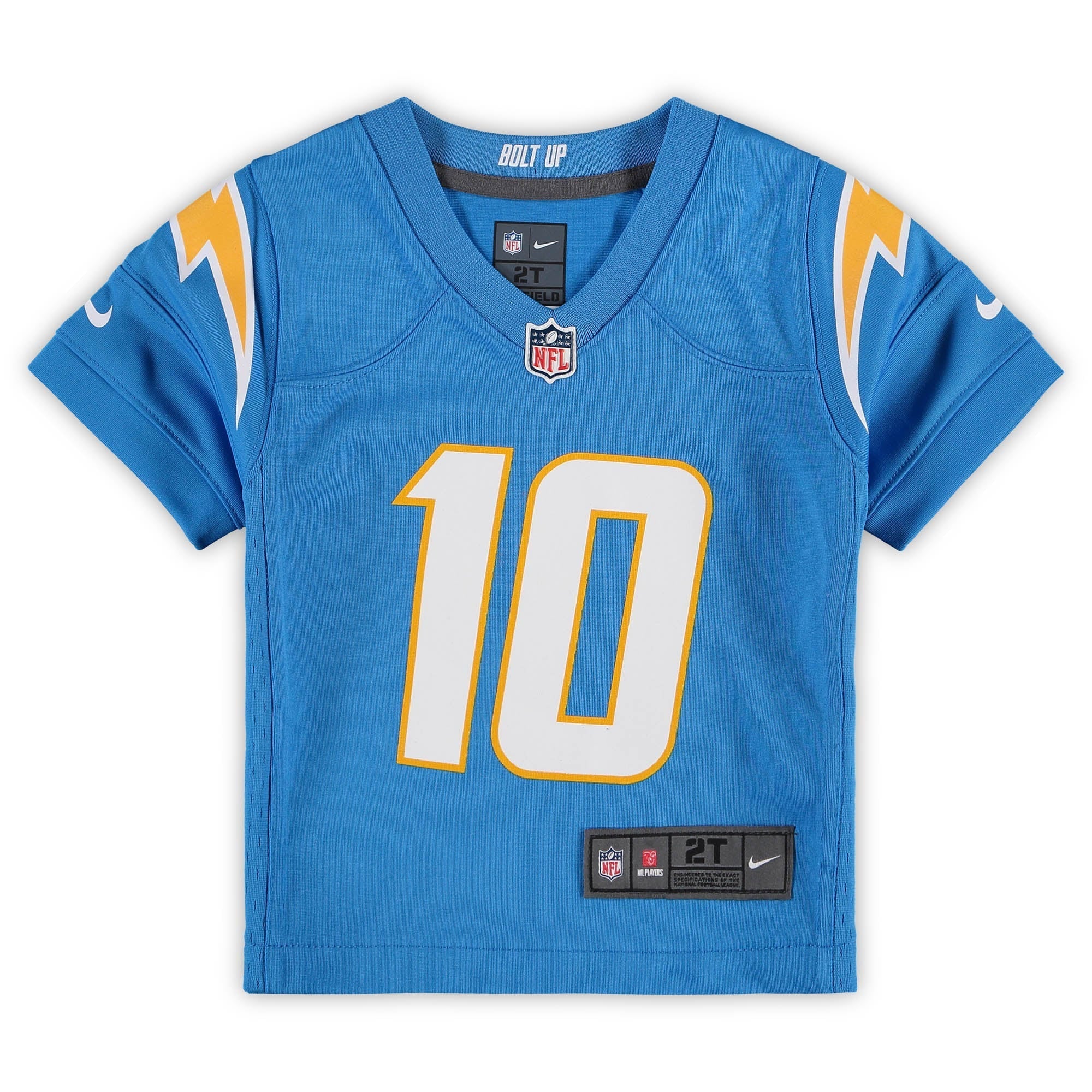 Toddler Justin Herbert Powder Blue Los Angeles Chargers Game Jersey