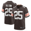 Demetric Felton Cleveland Browns Game Jersey - Brown