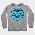 Defunct Tri-Cities Blackhawks Basketball Team Hoodie