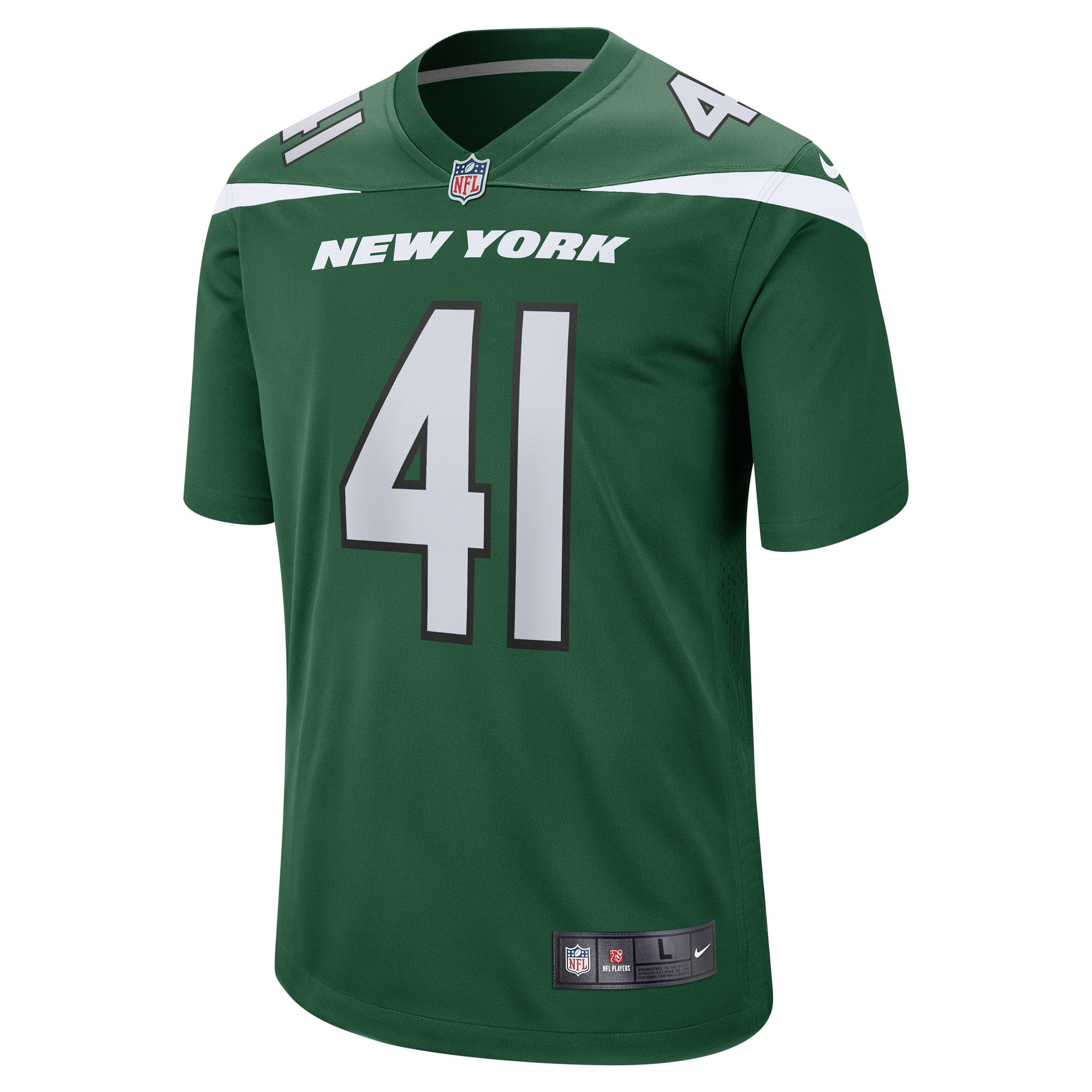 Matthias Farley New York Jets Game Jersey - Gotham Green