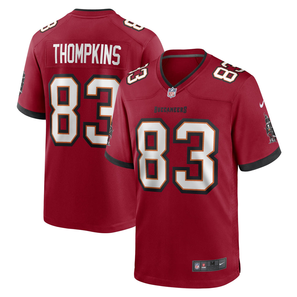Deven Thompkins Tampa Bay Buccaneers Game Player Jersey - Red