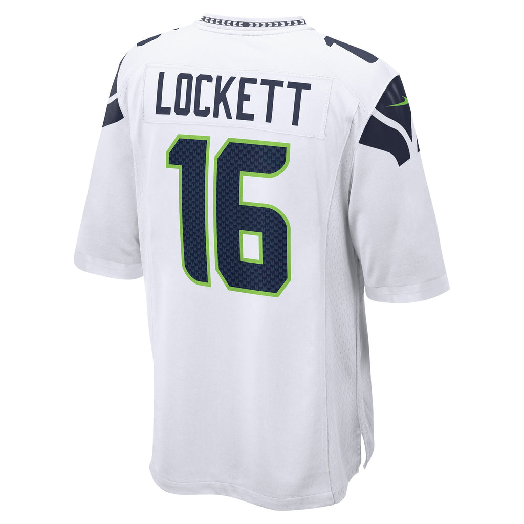 Tyler Lockett Seattle Seahawks Game Jersey - White
