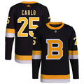 Brandon Carlo Boston Bruins Alternate Primegreen Authentic Pro Jersey - Black