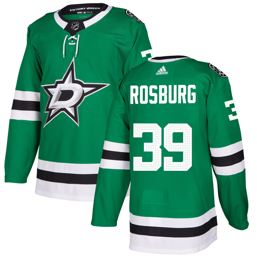 Jerad Rosburg Dallas Stars Authentic Jersey - Kelly Green