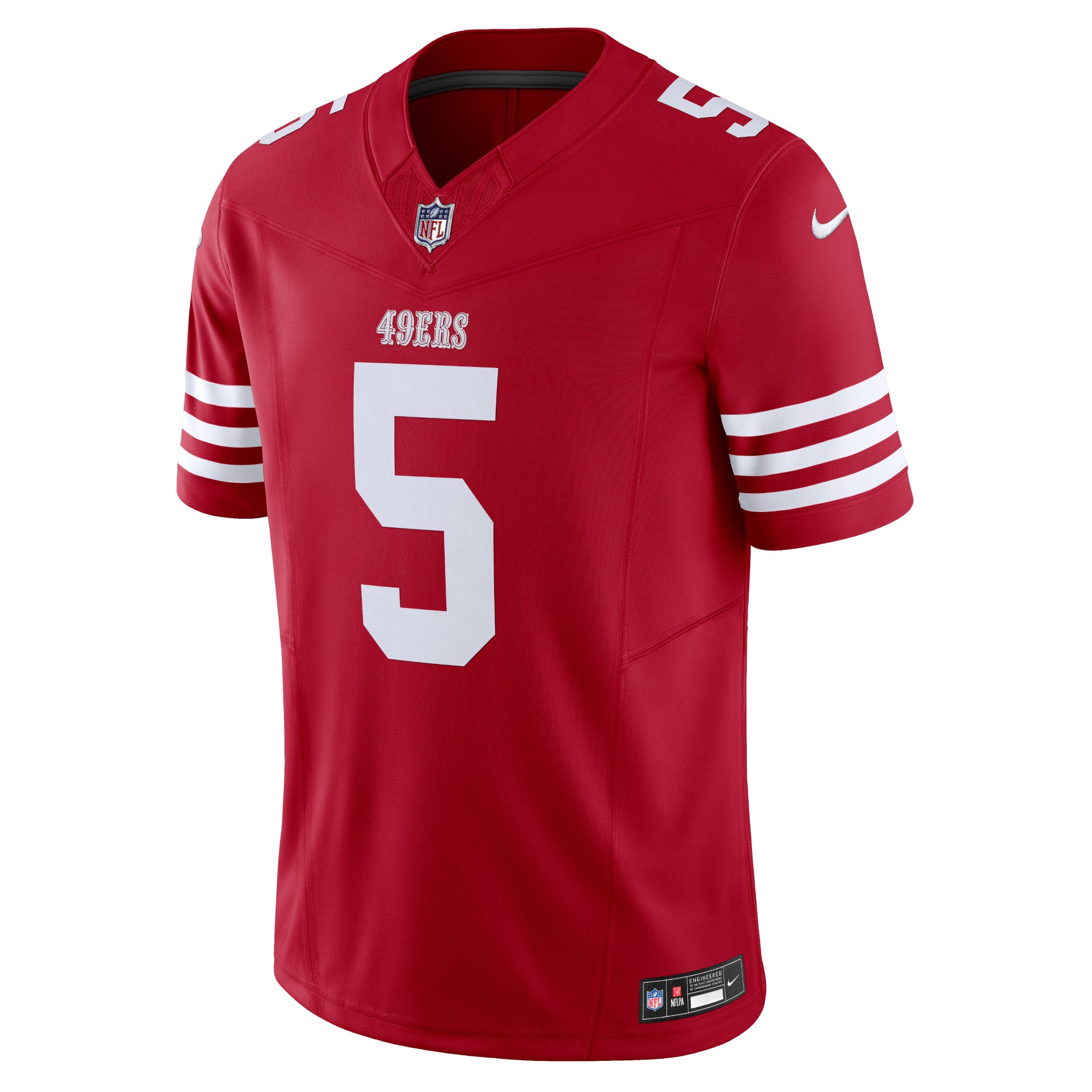 Trey Lance San Francisco 49ers Vapor F.U.S.E. Limited Jersey - Scarlet
