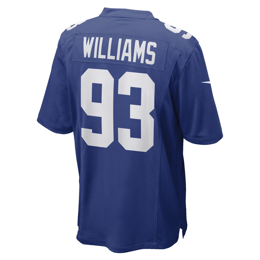 Nick Williams New York Giants Game Player Jersey - Royal