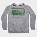 Running / 80S Vintage Style Parody Design Hoodie