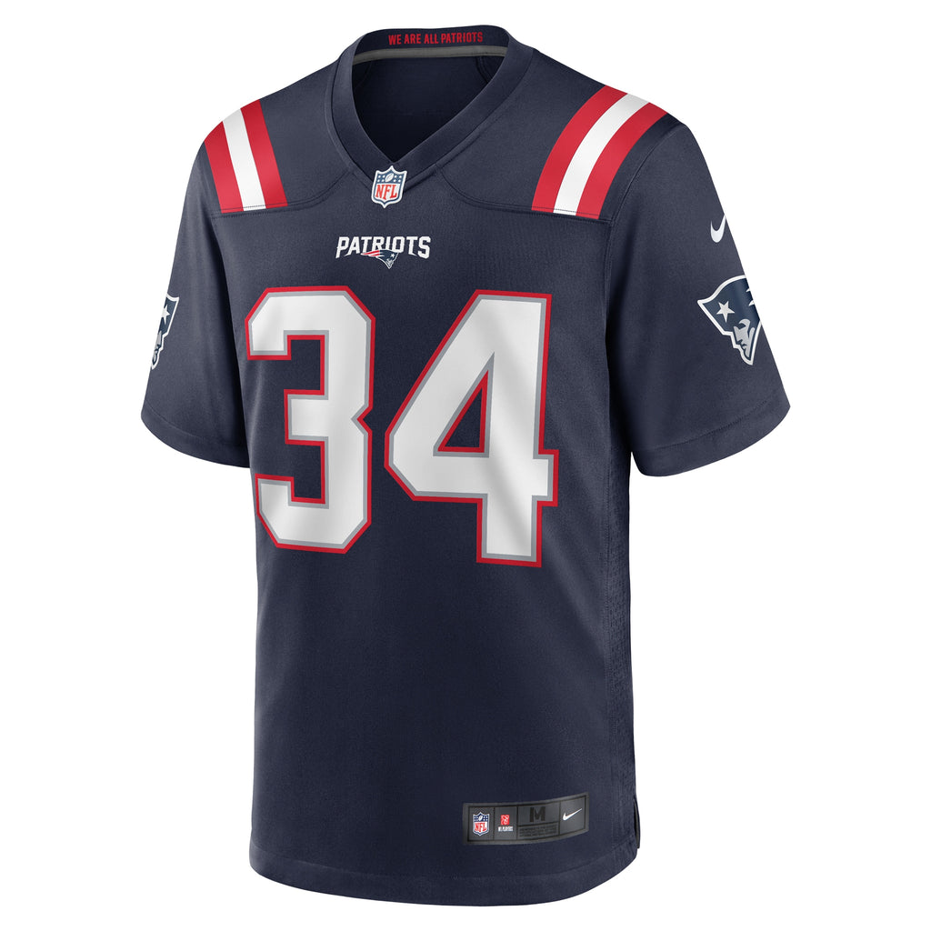 Quandre Mosely New England Patriots Home Game Player Jersey - Navy