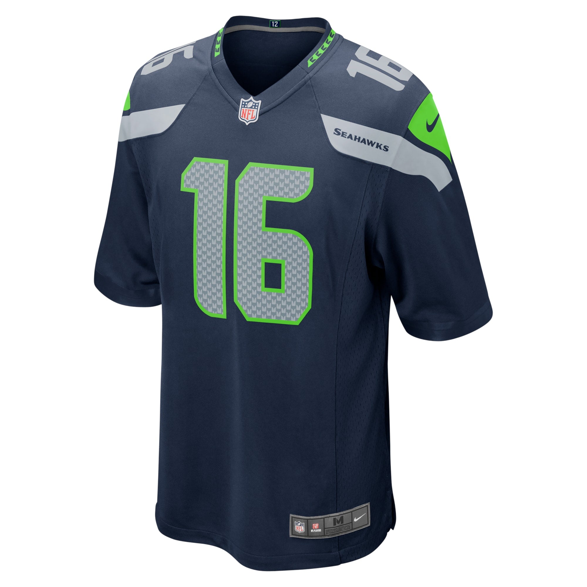 Tyler Lockett Seattle Seahawks Game Team Jersey - College Navy