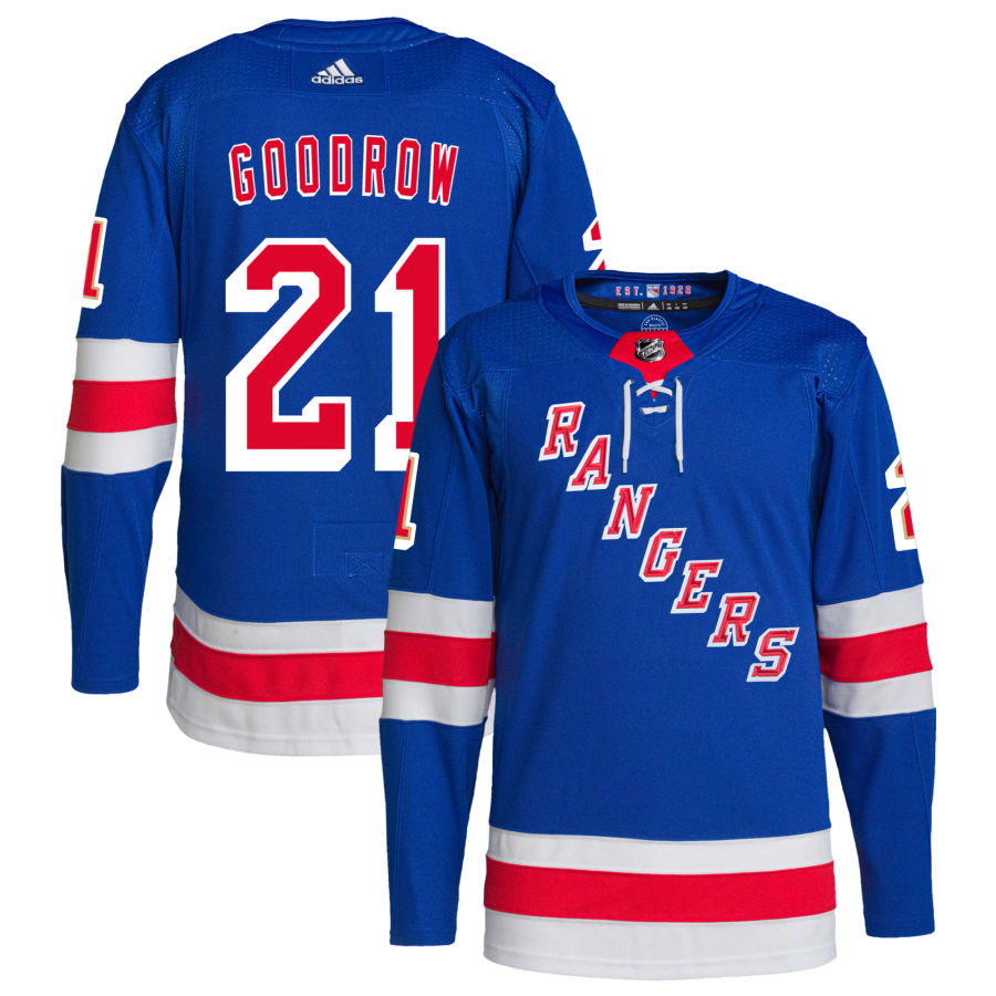 Barclay Goodrow New York Rangers Home Primegreen Authentic Pro Jersey - Royal