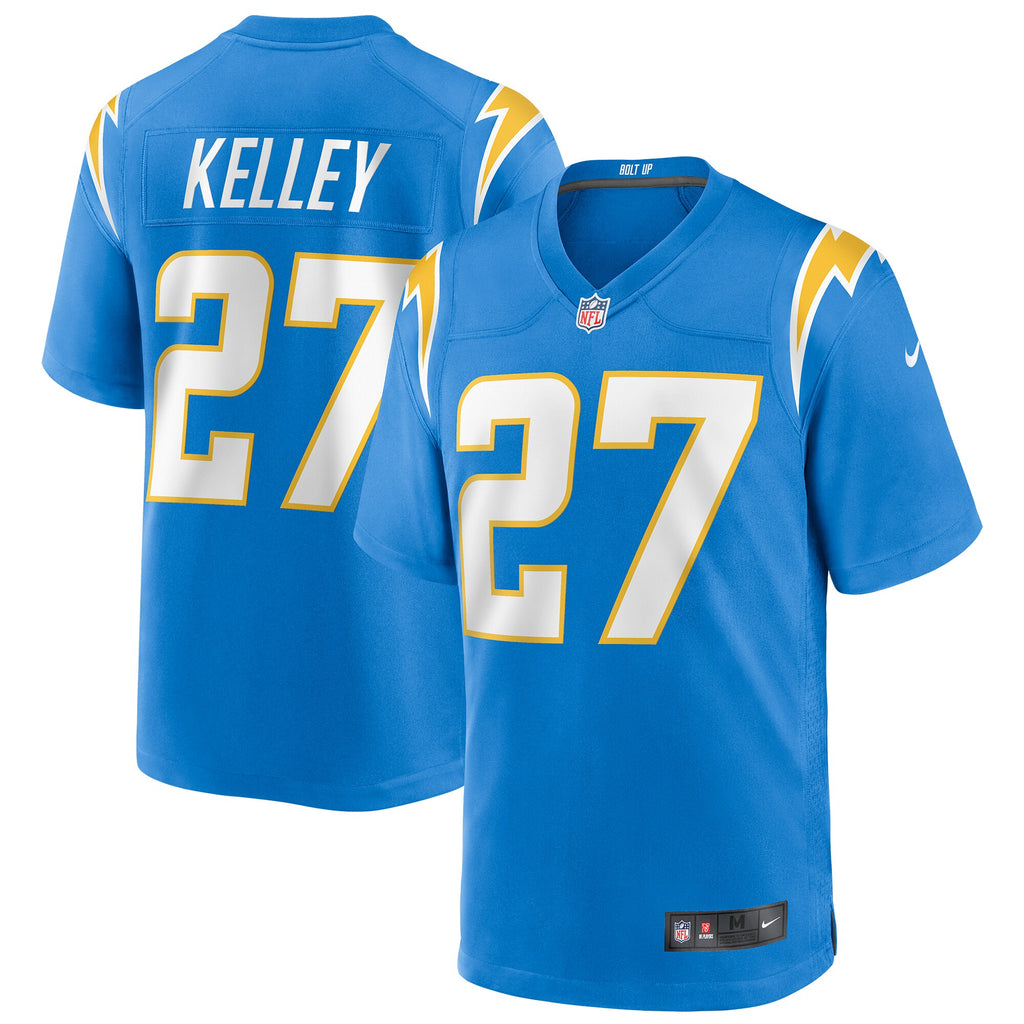 Joshua Kelley Los Angeles Chargers Player Game Jersey - Powder Blue
