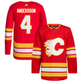 Rasmus Andersson Calgary Flames 2020/21 Home Primegreen Authentic Pro Jersey - Red