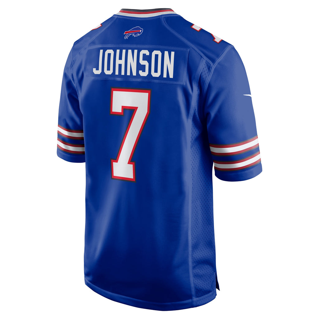 Taron Johnson Buffalo Bills Game Jersey - Royal